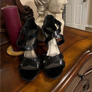 Black Sandals by Worthington